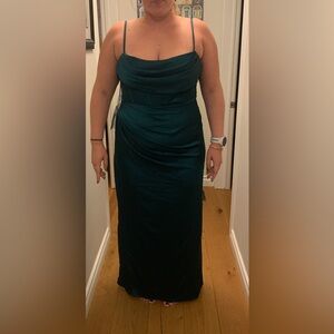 Azazie Mai dress in Emerald